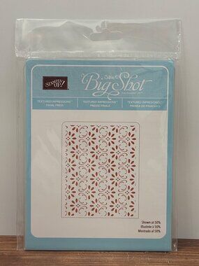 STAMPIN' UP! 1115963 TEXTURED IMPRESSIONS FINIAL PRESS EMBOSSING FOLDER